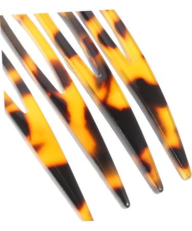 Mikinona leopard print hair combs for women accessories fine hair European and American hair combs for women decorative hair combs for women accessories - Buy Online on GoSupps.com