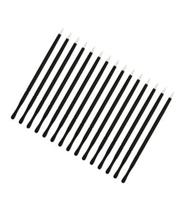 VINTORKY 50pcs Eye Makeup Tools Eyeliner Brush Thin Angled Eyeliner Wand Eyeliner Brush for Liner White
