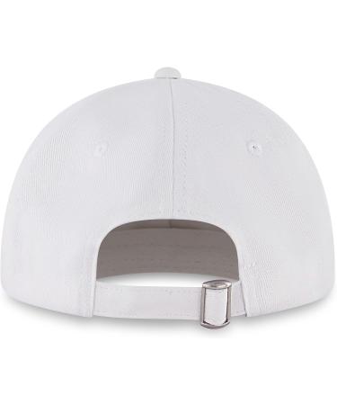 Disney Men's Mickey Mouse Snap-Back Dad Hat in White - Baseball Cap - Buy Online on GoSupps.com