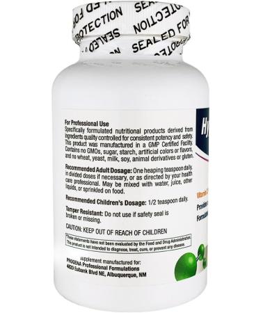 PROGENA - Hyposcorbate Vitamin C Powder 4000 mg w/Trace Minerals (162 G) - Buy Online on GoSupps.com