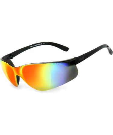 HSE Sporteyes UV400 Sports Glasses | HLT Safety Glasses | Black High Gloss Defender 1.0 | Ideal for Cycling & Outdoor Activities - Buy Online on GoSupps.com