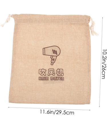 SOESFOUFU 2pcs Blow Dryer Bag Cloth Hair Dryer Bag Hairdresser Pouch Hair Dryer Organizer Shoe Travel Bag - Buy Online on GoSupps.com