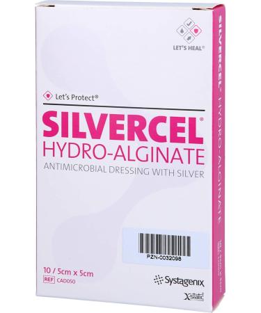 Buy Silvercel Hydroalginate Dressing 5x5cm - 10 Pcs | International Shipping Available - Buy Online on GoSupps.com