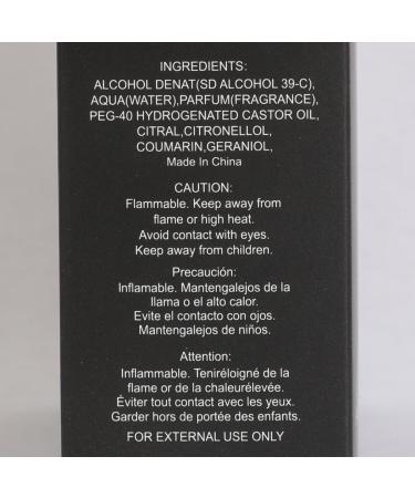 ROYAL GLOBAL Double Black Spray Cologne - Eau De Toilette for Men - 3.4 fl.oz - Buy Online on GoSupps.com