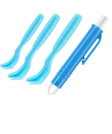 Tick remover set for dogs cat 3 -set tick lever 1 tick hook 1 tick pliers for tweezers tick removal in seconds the safe tick protection for children & pets dog cat and man navy blue - Buy Online on GoSupps.com