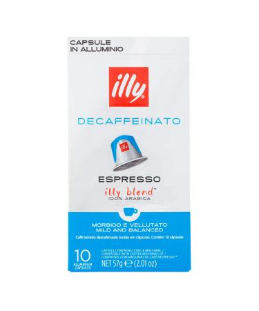 Illy Nespresso Decaffeinato Espresso Compatibele Koffiecapsules