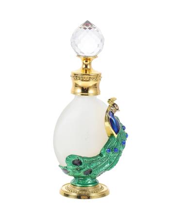 Ciieeo Middle Eastern Perfume Bottle Mini Perfume Glass Dropper Bottle Elegant Perfume Bottle Oils Diffuser for Home Living Room Perfume Bottle Essential Oil Empty Bottle