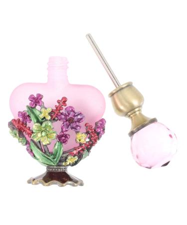 Bottle Retro Purple Home Decor Egyptian Jewelry Lotus Flower Essential Oil Bottle Container Essence