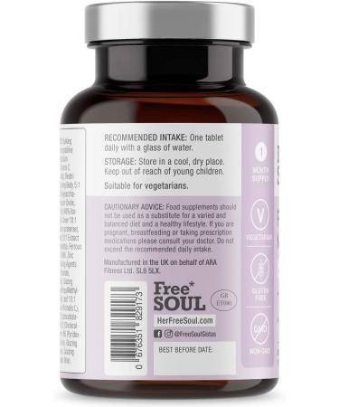 Perimenopause Supplements for Women | High Strength Support | 1 Month Supply | Advanced Single Serve Capsules | 13 Active Ingredients by Free Soul - Buy Online on GoSupps.com