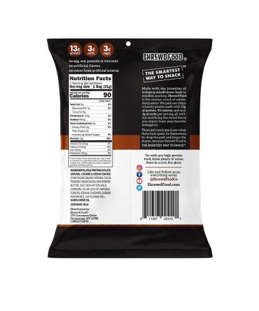 Shrewd Food Protein Puffs - Low Carb, High Protein Cookies & Cream Snacks (8 Pack) - Gluten Free, Soy Free, Nut Free - Buy Online on GoSupps.com