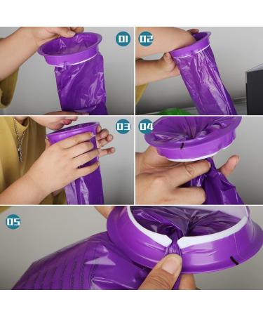 Disposable Vomit Bags 1000ml - 16 PCS High Density Emesis Bags for Car & Travel - Motion & Morning Sickness - Buy Online on GoSupps.com