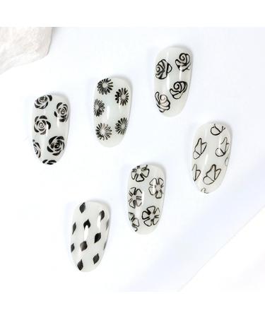 chrox Nail Stamper Pen | Nail Stamping Kit Flower Butterflies 10 Patterns | Nail Stamping Tool Nail Pen Manicure Nail Design Tools for Home Salon Beginners Enthusiasts - Buy Online on GoSupps.com