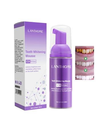 AKARY Teeth Whitening Mousse  Refreshing Breath Deep Cleaning Foam Toothpaste Natural Mouth Wash Water  Purple Teeth Whitening Toothpaste Ultra Fine Mousse Foam - Buy Online on GoSupps.com