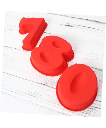 MAGICLULU Silicone Ice Cream Mold 18 Pcs Celebrity 3D Chocolate Mold Silicone Letter Molds mediumx2pcs - Buy Online on GoSupps.com