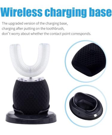 360 Electric Sonic Toothbrush Kit with LED Light for Teeth Whitening - Automatic Toothbrush - Buy Online on GoSupps.com