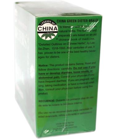 Uncle Lees Green Slimming Tea Typ Dieters Ecofriendly sending 93% reduced CO2 impact - Buy Online on GoSupps.com
