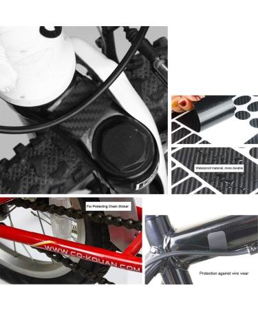 NARAMAX 3PCS Disposable Bike Chainstay Frame Protectors - Waterproof Self-Adhesive Guard Pads for Sports Bikes (Color As Photo) - Buy Online on GoSupps.com