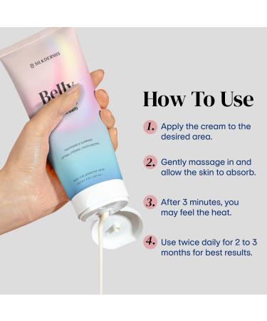 SILKDERMIS Belly Firming Cream - Shea Butter - 4 Oz. - Buy Online on GoSupps.com
