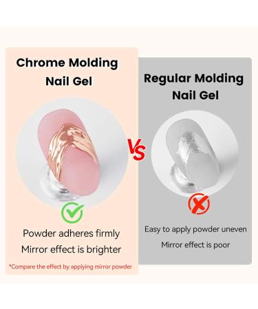 Mimoqk 3D Nail Carving Gel Nail Modeling Glue Builder Non Sticky UV LED Smooth Application Manicure Supplies for Home School Indoor Shop  - Buy Online on GoSupps.com
