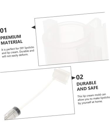  PRETYZOOM PRETYZOOM 3 Sets Lipstick Mould DIY Lipstick DIY Practical Lipstick Mould DIY Making Lip Cream Mold Cosmetic Ring - Buy Online on GoSupps.com