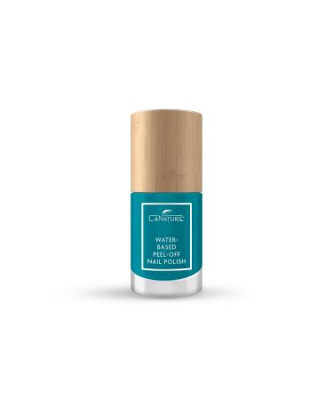 LaNature water-based nail polish - blue - VEGAN - Waterbased & Peel-Off Ocean Blue 10ml