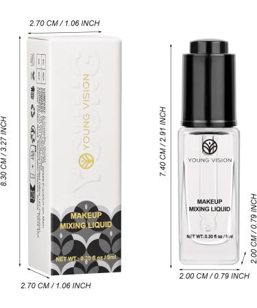 Highlight Your Beauty with 9ml Makeup Blending Formula for Women Girls Daily Makeup Essential Blending Liquid - Buy Online on GoSupps.com