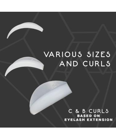 Amber Lash Easy Blossom Rods for Eyelash Perming & Lifting - Varying Sizes & Curls for Professionals - Buy Online on GoSupps.com