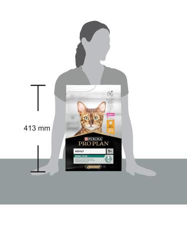 PRO PLAN Adult 1+ RENAL PLUS Rich in Chicken Dry Cat Food 3kg Chicken 1.2 kg (Pack of 1) - Buy Online on GoSupps.com