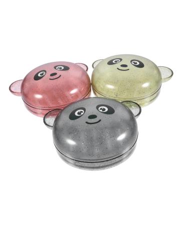 KONTONTY 3pcs Soap Box Soap Storage Rack Soap Dishes for Bar Soap Bottle Brush Shower Soap Holder Bathroom Soap Dish for Kitchen Soap Dryer Rack Water Hollow Out Storage Box Travel As Shown 13.5x10x5.4cm