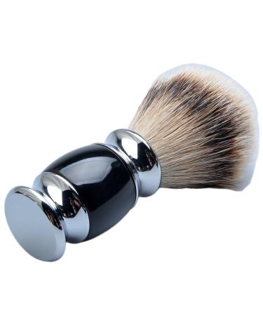 CSB Safety Razor Silvertip Badger Bristle Shaving Brush - Black Faux Ebony Handle Gift for Men | Perfect for Christmas & Father's Day - Buy Online on GoSupps.com