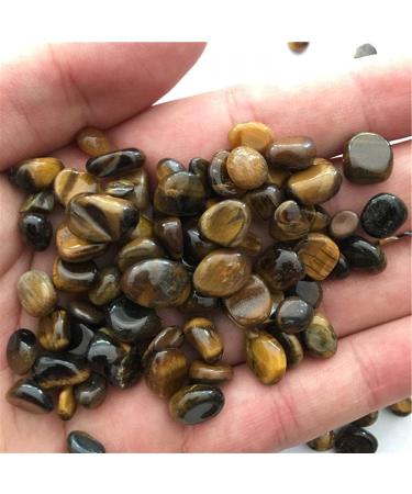 50g 100g 1000g Natural Yellow Tiger's Eye Stones - Crystal Healing Gravel for Fish Tanks & Flowerpots - Buy Online on GoSupps.com