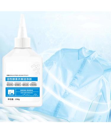Active Clothes Cleaner | 258g Oil Stains Cleaning Agent Clothes Brightening Cleaner - White Shirt Cleaner Laundry Supplies for Coats Pants T-Shirts and Blouse Haoying - Buy Online on GoSupps.com