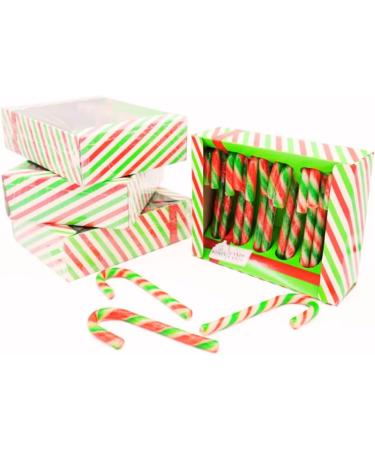 Bonds Mint Candy Cane 12 Pack 144g - Traditional Red Green & White Striped Treat - Delicious Festive Sweet with Durable Packaging for Freshness - Ideal for Parties Gifts & Tree Decorations (3) - Buy Online on GoSupps.com