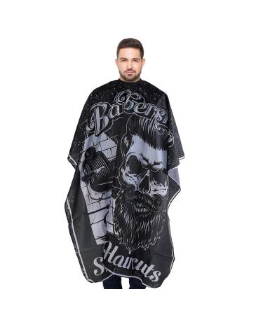 Cutting Hair Waterproof Haircut Salon Barber Cape Hairdressing Apron Wrap Gown Nylon Haircuting Salon Cape