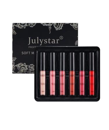 G n rique Interookie Velvet Water Mist Six Lips Glaze Suit Matte Color Fast Liquid Lipstick