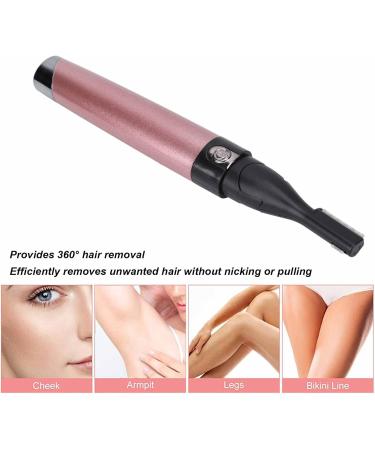Kikumi Electric Eyebrow Trimmer WATERPROVEN PENE Shape Flexible Shaving Face Hair Remover for Use Home Travel Use Pink - Buy Online on GoSupps.com
