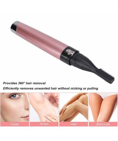 Electric Eyebrow Trimmer & Hair Remover for Women - Pink Eyebrow Razor & Body Epilator - Buy Online on GoSupps.com