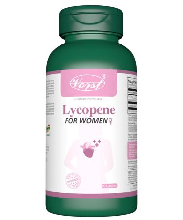 VORST Lycopene Supplement for Women 90 Capsules | Powder Pills | 1 Bottle 90 count (Pack of 1)