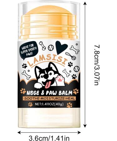 puppy balm natural wax blend 50g pet foot moisturizer dog moisturizer dog cream outdoor protection snow walking travel - Buy Online on GoSupps.com