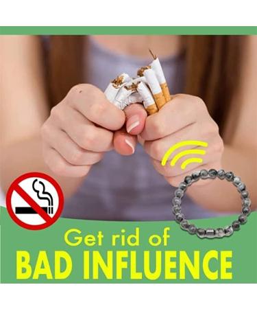 Quit Smoking Bracelet for Men | Triple Power Therapeutic & Anti-Anxiety Volcanic Rock Bracelet - Buy Online on GoSupps.com