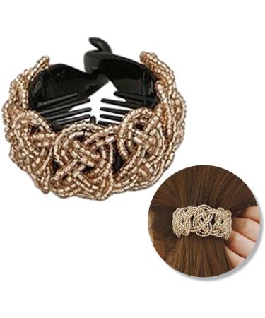 Beaupretty Banana Hair Clip french barrette clips Puff Clip Rhinestone Bird ponytail clip holder ponytail holder clip small clips decorative clips black ponytail Korean Miss Korean Hair Clips - Buy Online on GoSupps.com