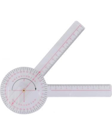 DKaony Physiotherapy Protractor Ruler Convenient Accurate Orthopedic Use Goniometer 0 -360 Easy to Measure for Hospital - Buy Online on GoSupps.com