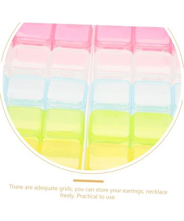 Amosfun 1 Set Nail Art Storage Box Nail Organizers and Storage Makeup Drawer Ornament Storage Bin Ornament Container Nail Acrylic Powder Nail Jewelry Diamond Box Accessories Abs 21x17.6x2cm Colorful - Buy Online on GoSupps.com