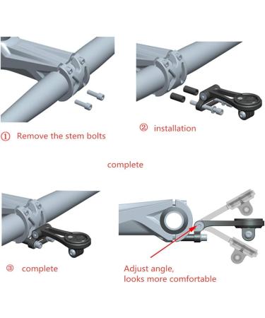 CNC Bicycle Computer Bracket for Garmin | Adjustable Stem Holder for Edge 200 500 510 800 810 1000 1033 - Black - Buy Online on GoSupps.com