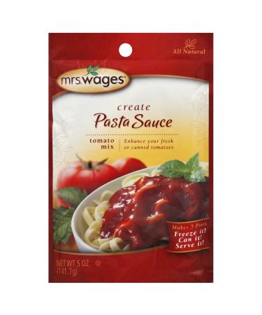 Mrs. Wages All Natural Tomato Pasta Sauce Canning Mix - 5 oz - Buy Online on GoSupps.com