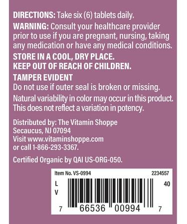 Organic Chlorella a" Green Superfood a" 3 000 MG a" (200 Tablets) - Buy Online on GoSupps.com