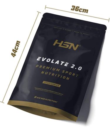  HSN HSN Evolate 2.0 Whey Protein Isolate | Strawberry White Chocolate Flavour 2kg 67 Takes Per Pack | Whey Protein Isolate CFM + Digestive Enzymes | Non-GMO Vegan Gluten Free & Soy Free - Buy Online on GoSupps.com