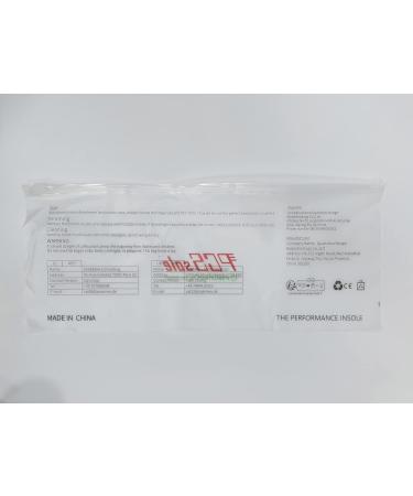 PCSSole Orthopedic Insoles for Work & Leisure - Comfort Shoe Inserts for Men & Women | Flat Feet Plantar Fasciitis Relief - EU37-38 (24cm) - Black - Buy Online on GoSupps.com