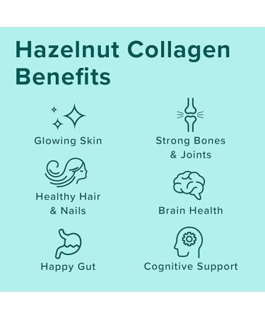 Further Food Collagen Peptide Powder Hazelnut Blend with Lionâs Mane Mushroom Grass-Fed Hydrolyzed Type 1 & 3 Protein Gut Health + Joint Hair Skin Nails Paleo Keto Sugar-Free (8.36 Ounce) - Buy Online on GoSupps.com