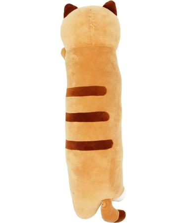 Vintoys Sleeping Cat Long Hugging Pillow 26 Brown Stuffed Animal Plush Toy - Buy Online on GoSupps.com
